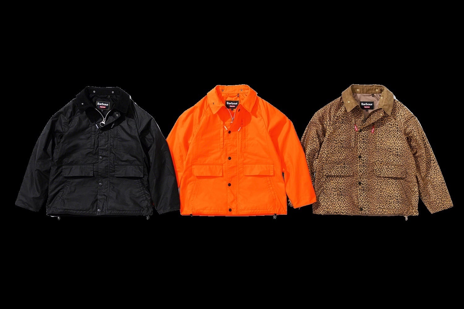 Supreme®/Barbour® Lightweight Waxed Cotton Field Jacket